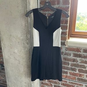 Naven Black & White Mini Dress
